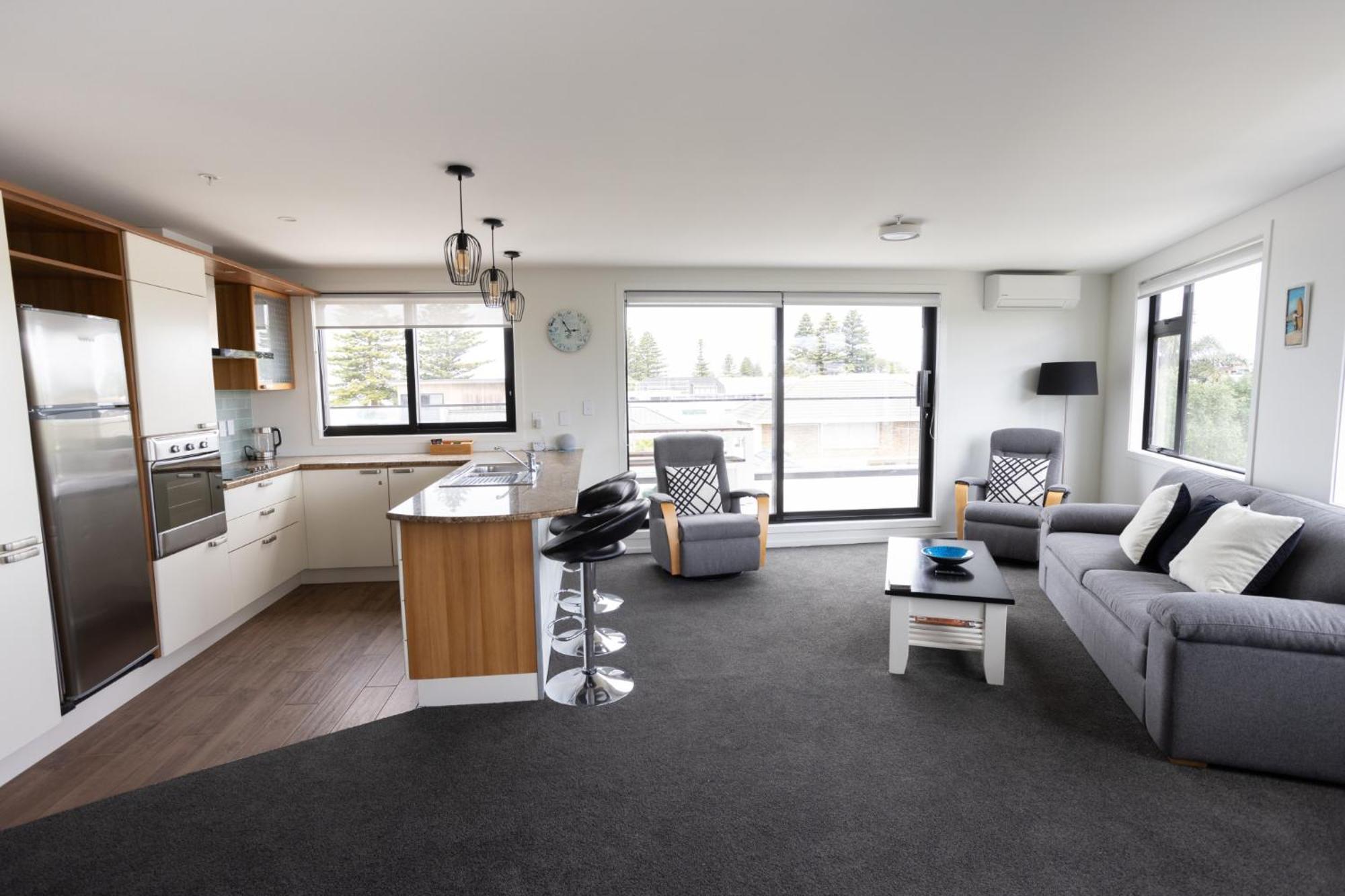 Belle Mer Beachfront Apartments - Self Serviced Mount Maunganui Esterno foto