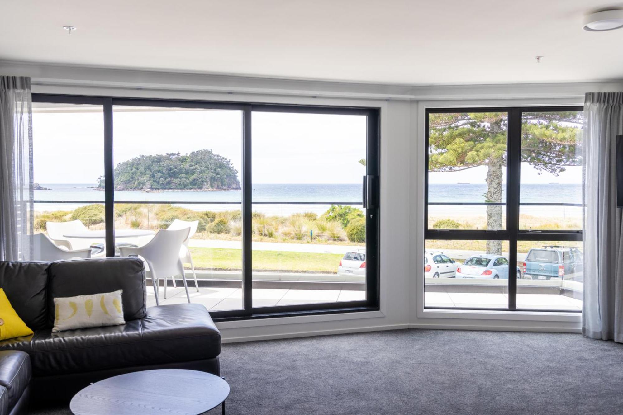 Belle Mer Beachfront Apartments - Self Serviced Mount Maunganui Esterno foto